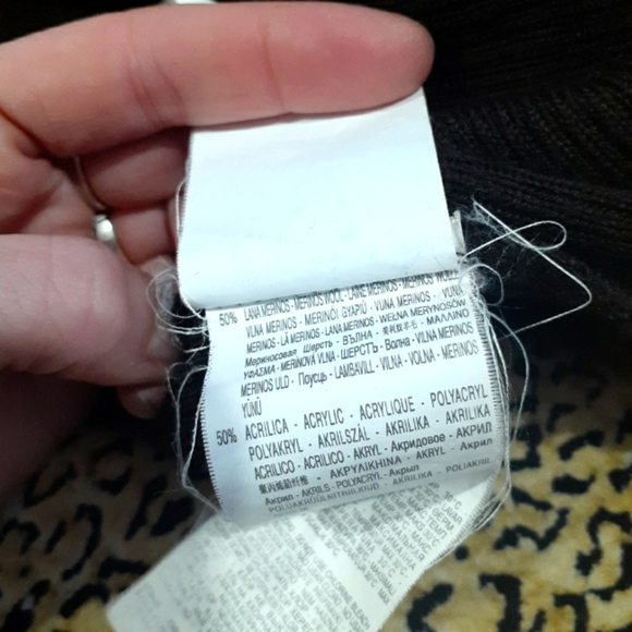 🌈Retro Faux Warap Sweater -S/M - Picture 5 of 6